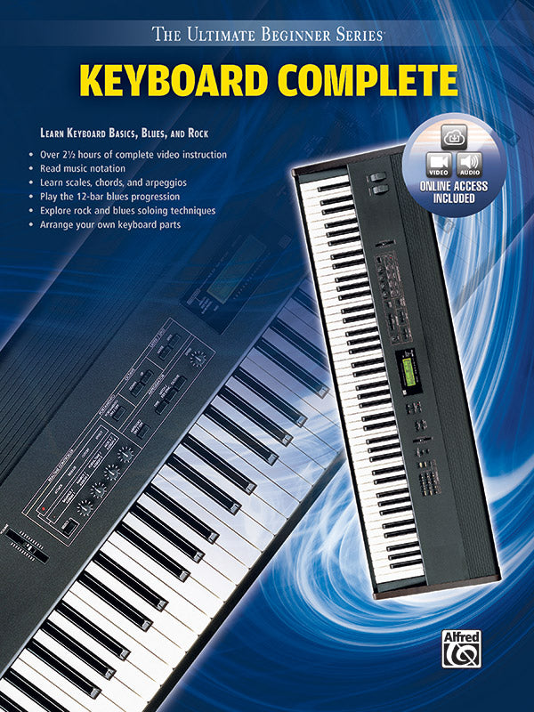 Ultimate Beginner Series: Keyboard Complete: Learn Keyboard Basics, Blues, and Rock Sheet Music Preview