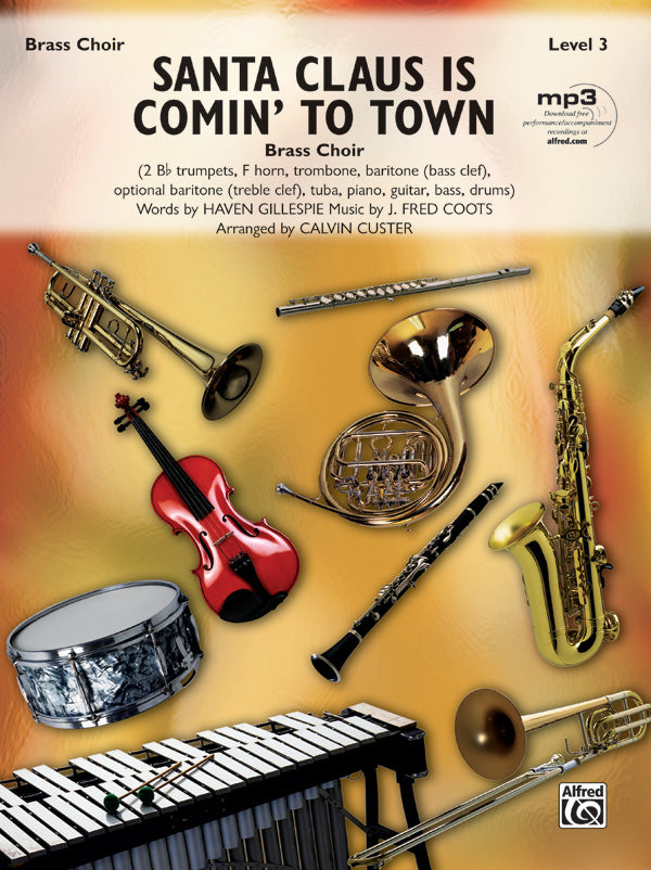 Santa Claus Is Comin' to Town: Tuba Sheet Music Preview