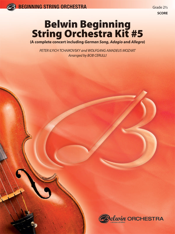 Belwin Beginning String Orchestra Kit #5: String Bass Sheet Music Preview