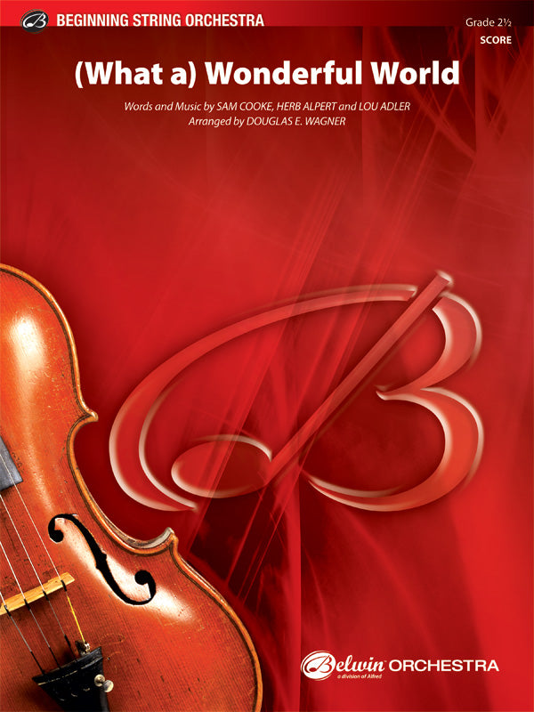 (What A) Wonderful World: String Bass Sheet Music Preview