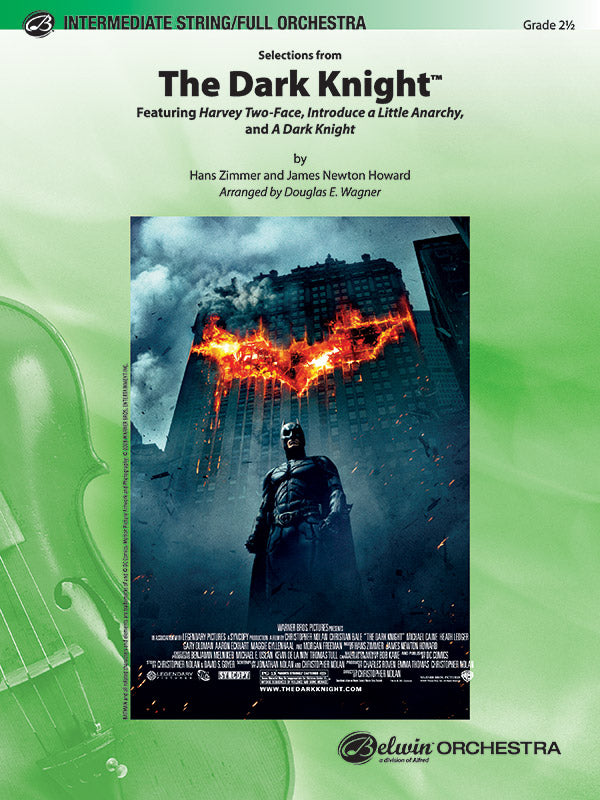 The Dark Knight, Selections from: Flute Sheet Music Preview