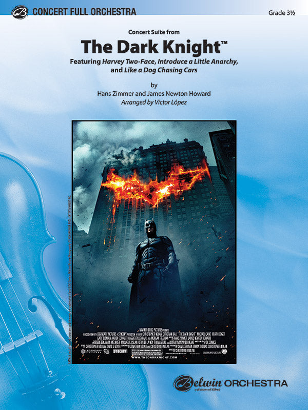 The Dark Knight, Concert Suite from: Mallets Sheet Music Preview