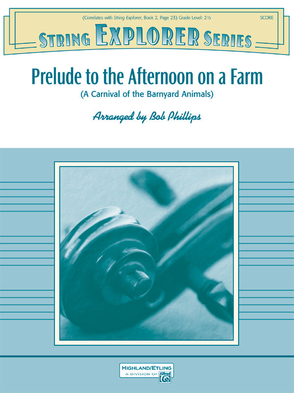 Prelude to the Afternoon on a Farm: Piano Accompaniment Sheet Music Preview