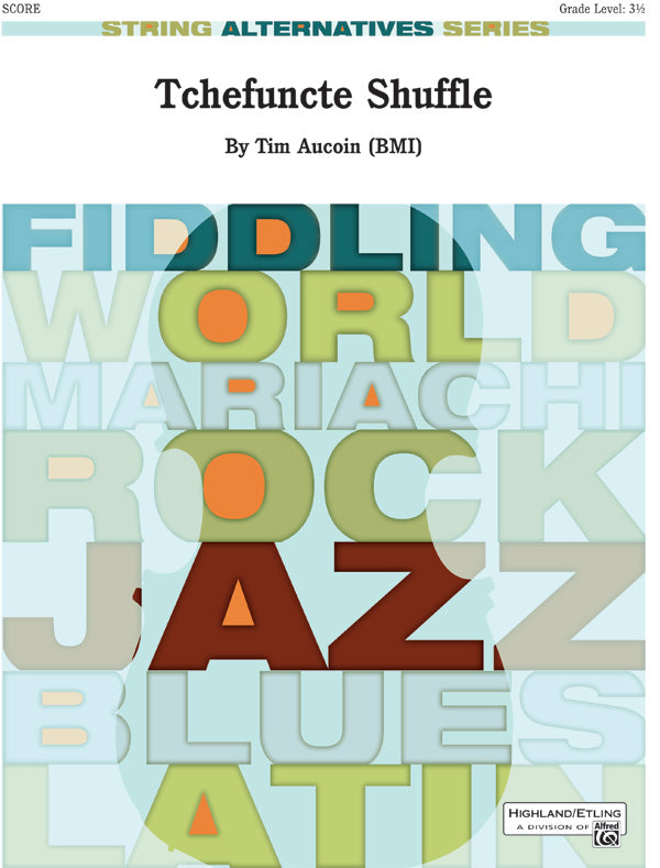 Tchefuncte Shuffle: 2nd Violin Sheet Music Preview