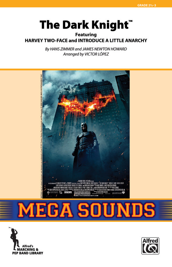 The Dark Knight: 2nd Mallet Percussion Sheet Music Preview