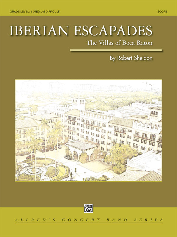 Iberian Escapades: (wp) B-flat Contrabass Clarinet Sheet Music Preview