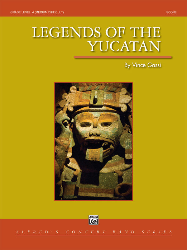 Legends of the Yucatan: Concert Band Conductor Score & Parts