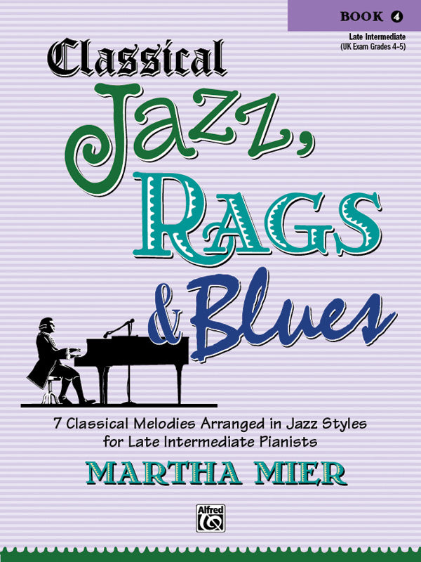 Classical Jazz, Rags & Blues, Book 4 Cover Image