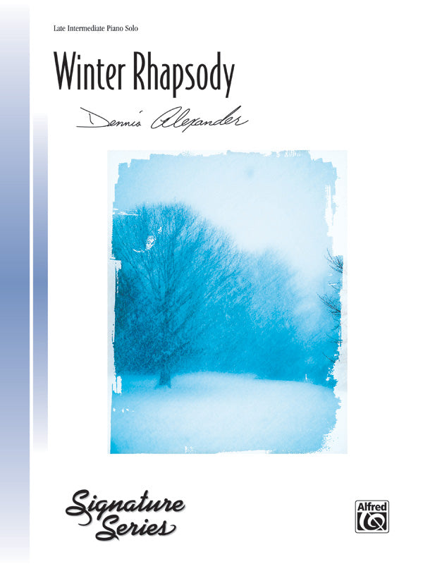 Winter Rhapsody Sheet Music Preview