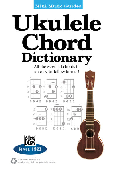 Mini Music Guides: Ukulele Chord Dictionary Cover Image