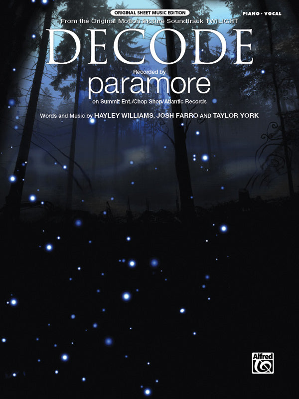 Decode Sheet Music Preview