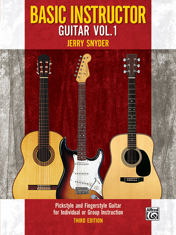 Basic Instructor Guitar 1 (3rd Edition) Cover Image