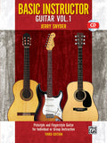 Basic Instructor Guitar 1 (3rd Edition) Cover Image