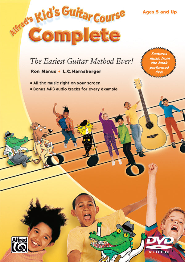 Alfred's Kid's Guitar Course Complete Cover Image