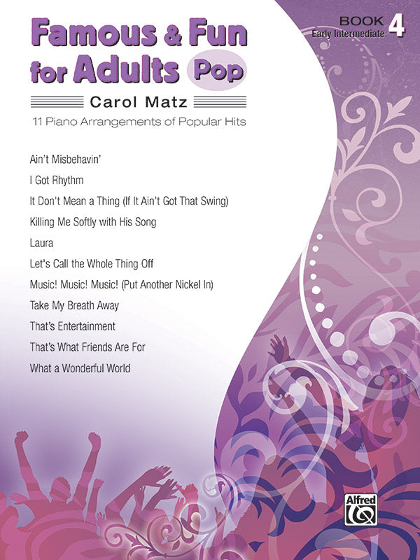 Famous & Fun for Adults: Pop, Book 4 Cover Image