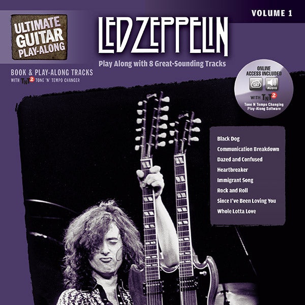 Ultimate Guitar Play-Along: Led Zeppelin, Volume 1 Cover Image