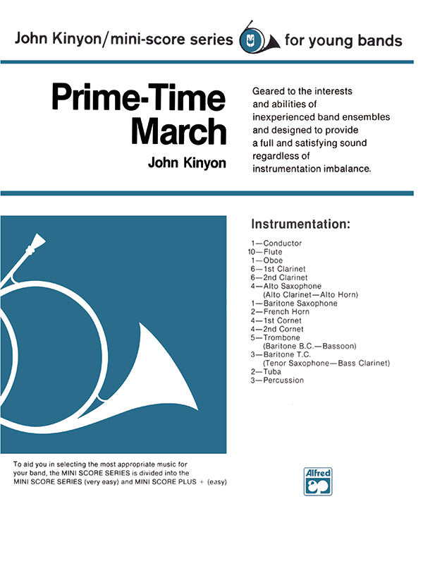 Prime-Time March: Flute Sheet Music Preview