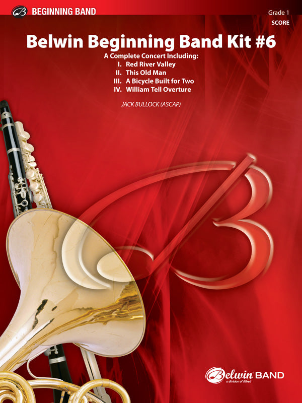Belwin Beginning Band Kit #6: E-flat Baritone Saxophone Sheet Music Preview