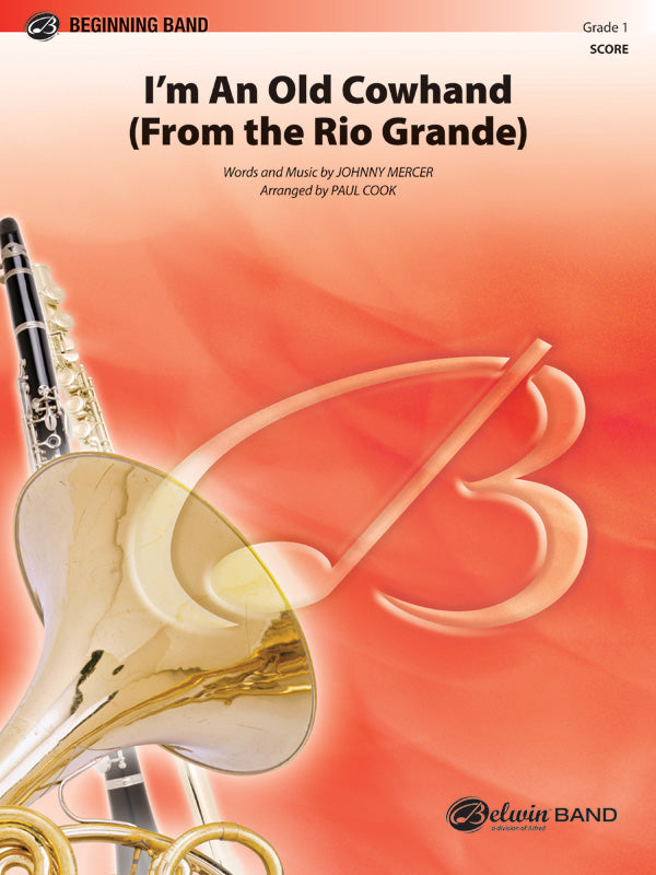 I'm an Old Cowhand (from the Rio Grande): E-flat Baritone Saxophone Sheet Music Preview