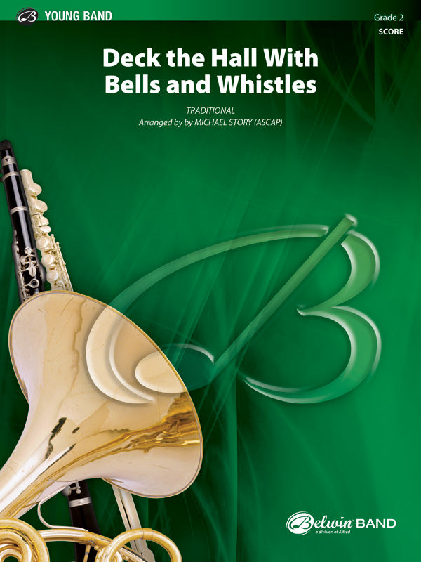 Deck the Hall with Bells and Whistles: Baritone T.C. Sheet Music Preview