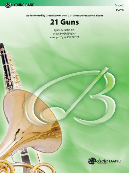 21 Guns: Concert Band Conductor Score & Parts | Billie Joe | Sheet