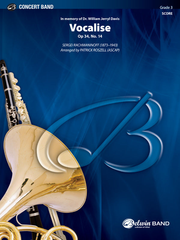 Vocalise, Op. 34, No. 14: Bassoon Sheet Music Preview