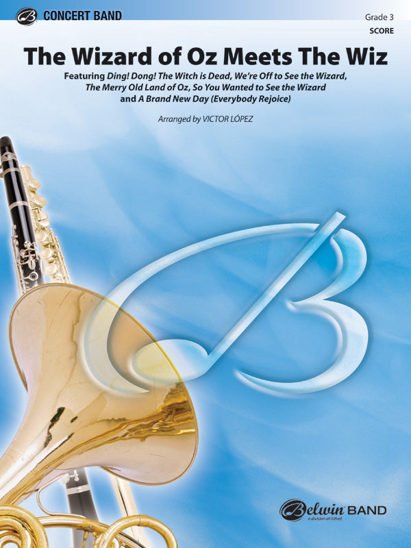 The Wizard of Oz Meets The Wiz: 2nd B-flat Trumpet Sheet Music Preview
