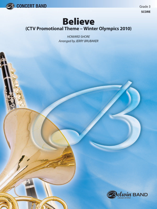 Believe (Winter Olympics 2010): 1st Trombone Sheet Music Preview