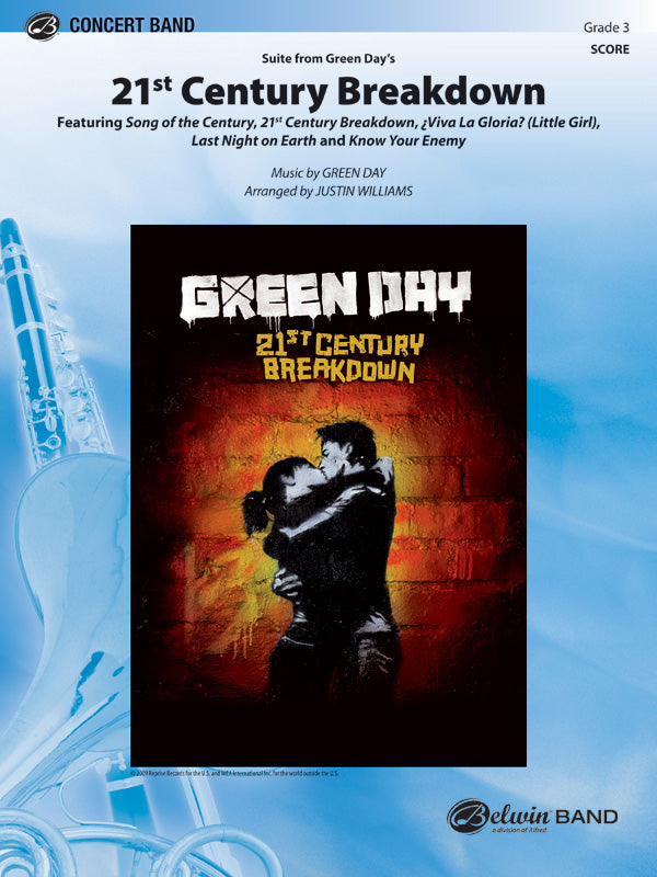 21st Century Breakdown, Suite from Green Day's: E-flat Alto Saxophone Sheet Music Preview