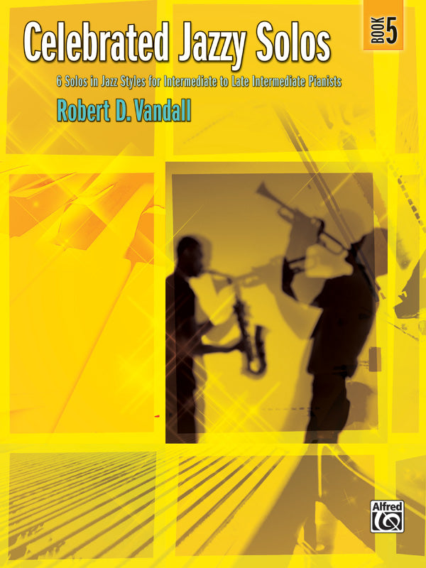 Celebrated Jazzy Solos, Book 5 Cover Image