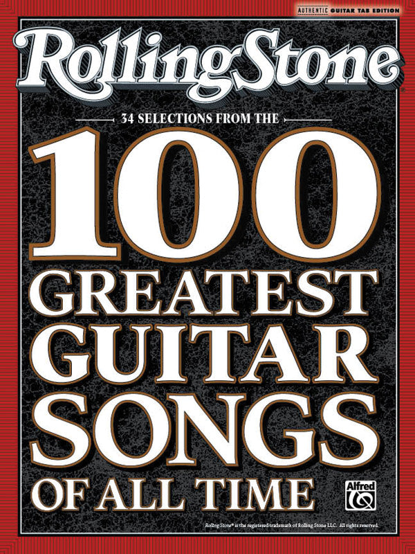 Rolling Stone: Selections from the 100 Greatest Guitar Songs of All Time Cover Image