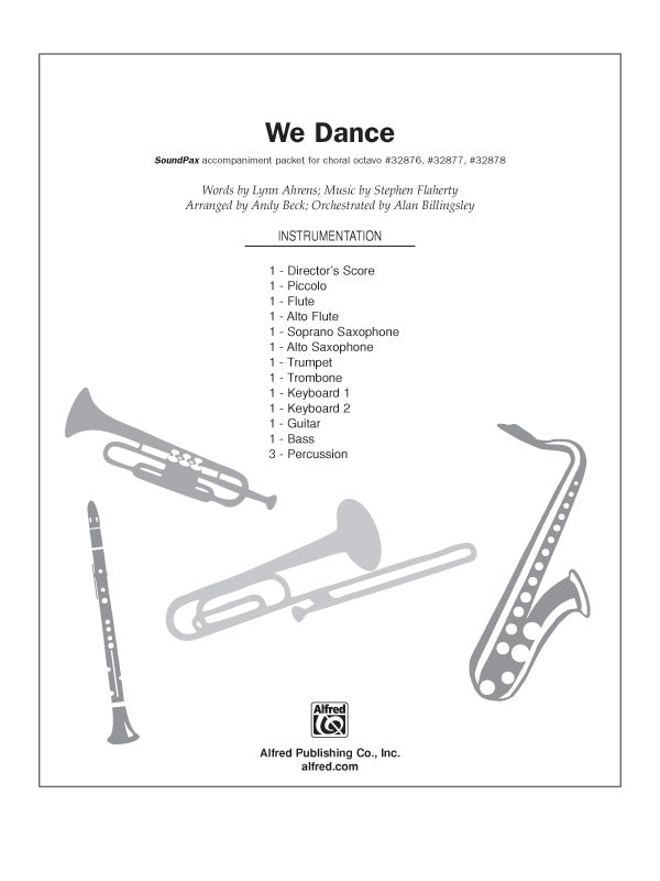 We Dance (from the musical Once on This Island) Sheet Music Preview