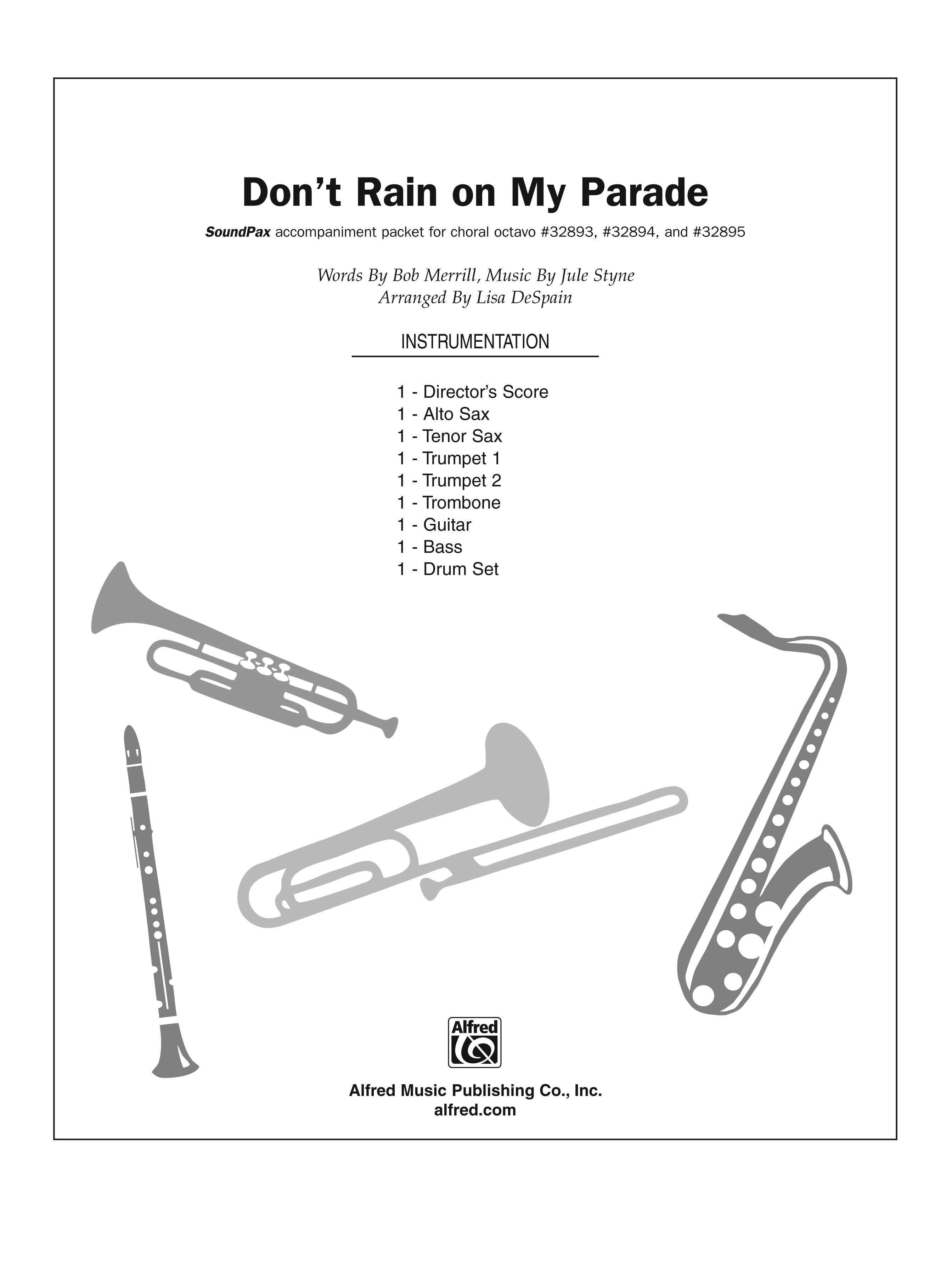 Don't Rain on My Parade (from the musical Funny Girl) Sheet Music Preview