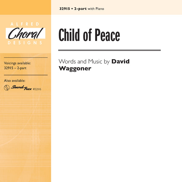 Child of Peace Sheet Music Preview