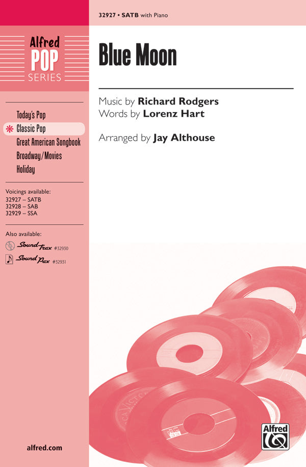 Blue Moon Sheet Music Preview