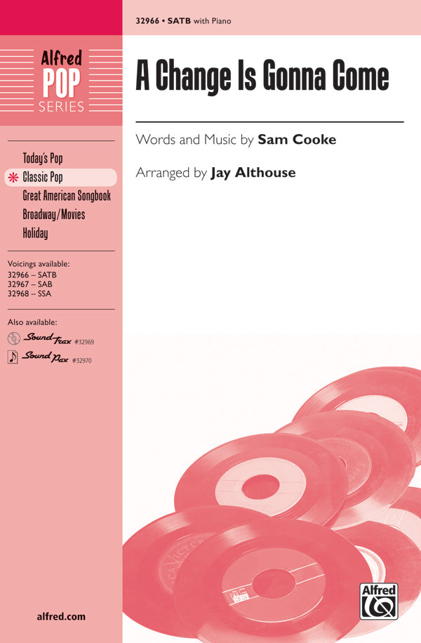 A Change Is Gonna Come Sheet Music Preview