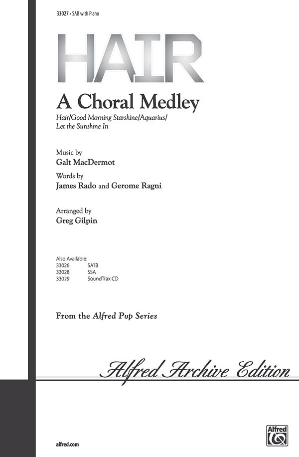 Hair: A Choral Medley Cover Image