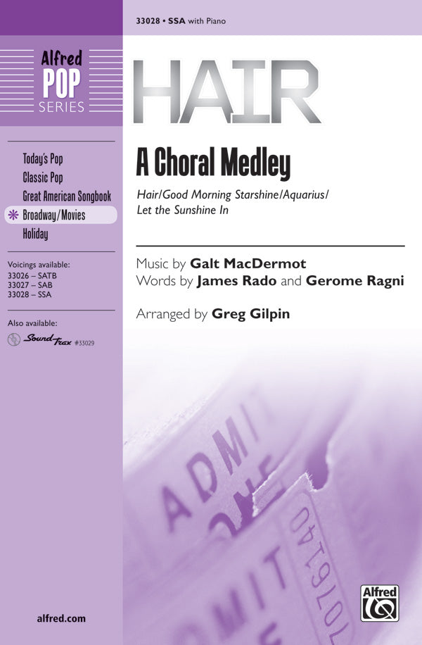 Hair: A Choral Medley Cover Image