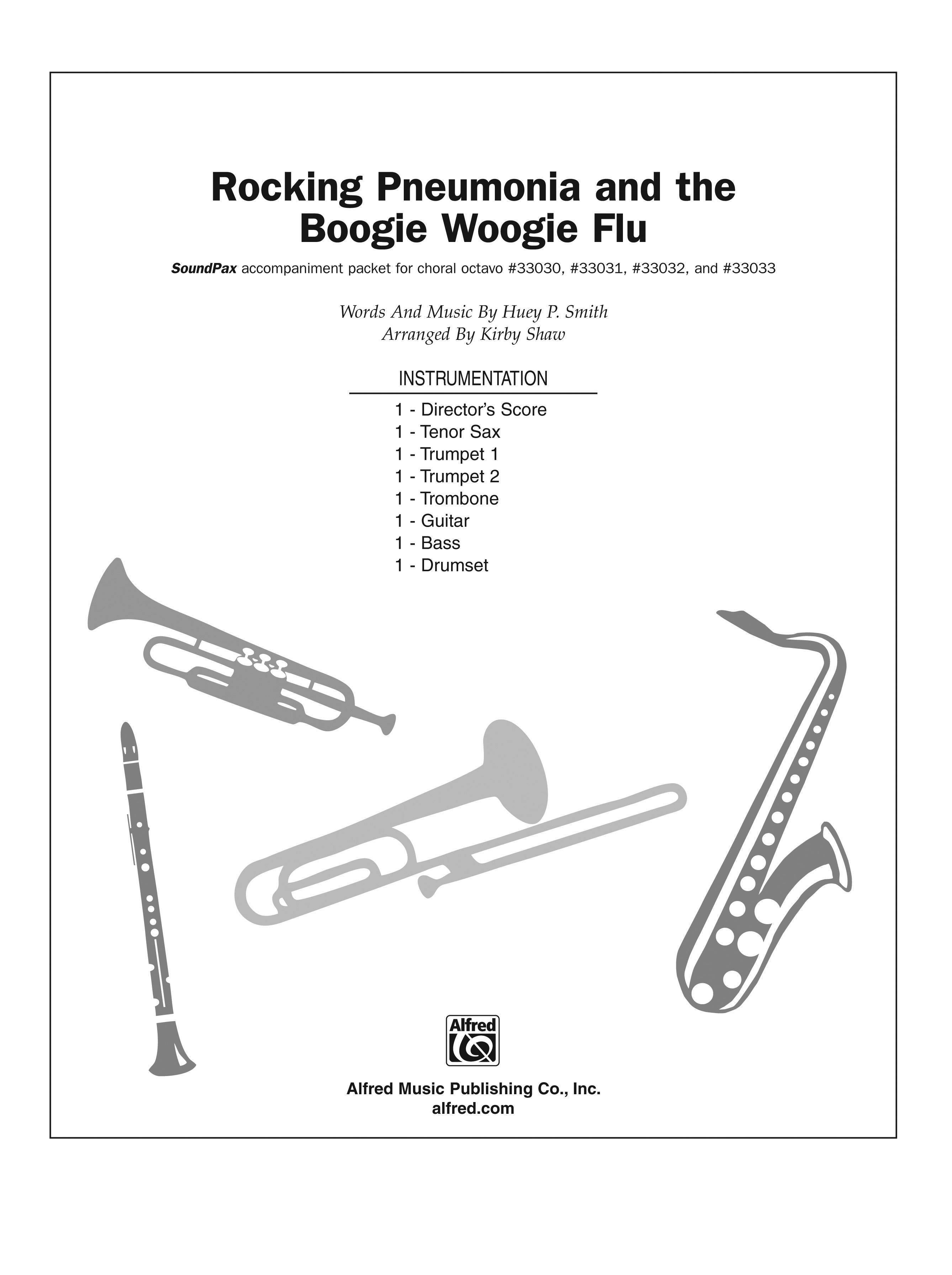 Rocking Pneumonia and the Boogie Woogie Flu: Drums Sheet Music Preview