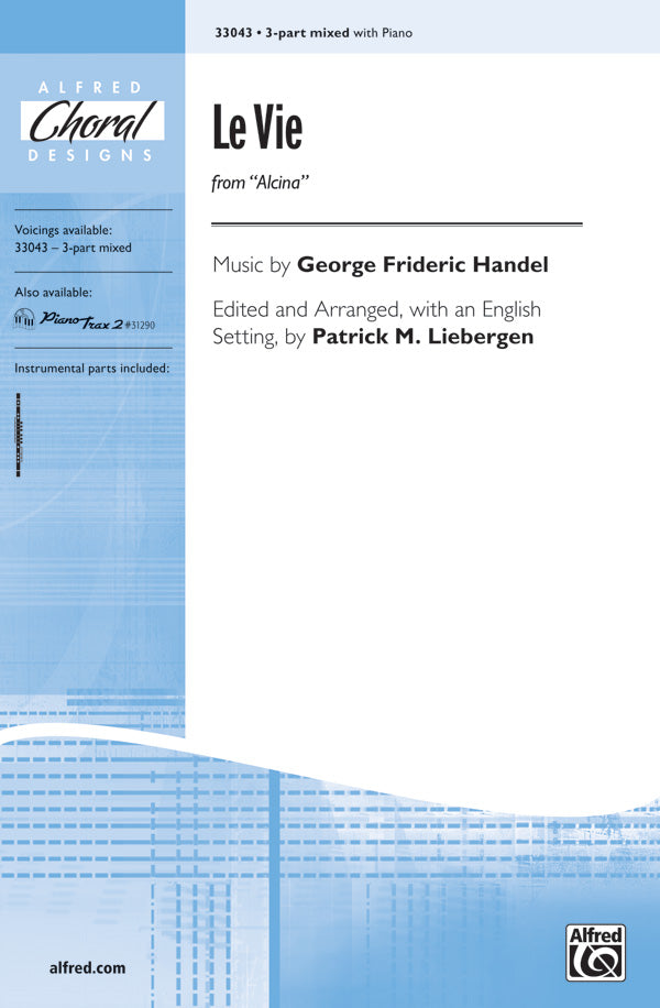 Le Vie (from <i>Alcina</i>) Sheet Music Preview