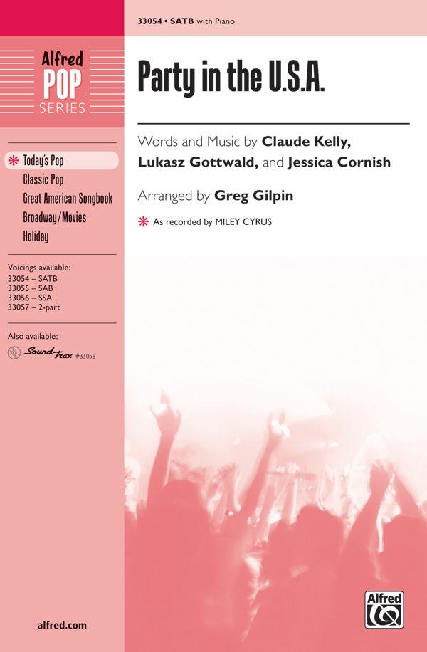 Party in the U.S.A. Sheet Music Preview