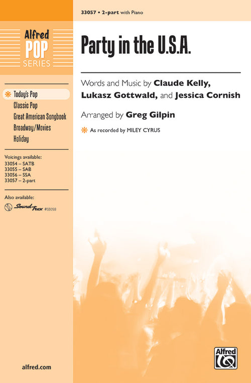 Party in the U.S.A. Sheet Music Preview