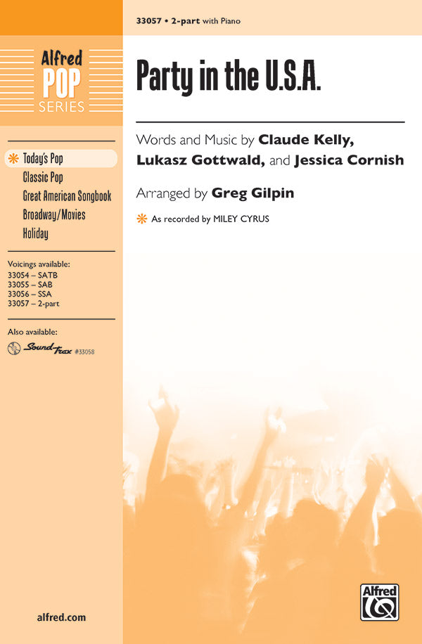 Party in the U.S.A. Sheet Music Preview