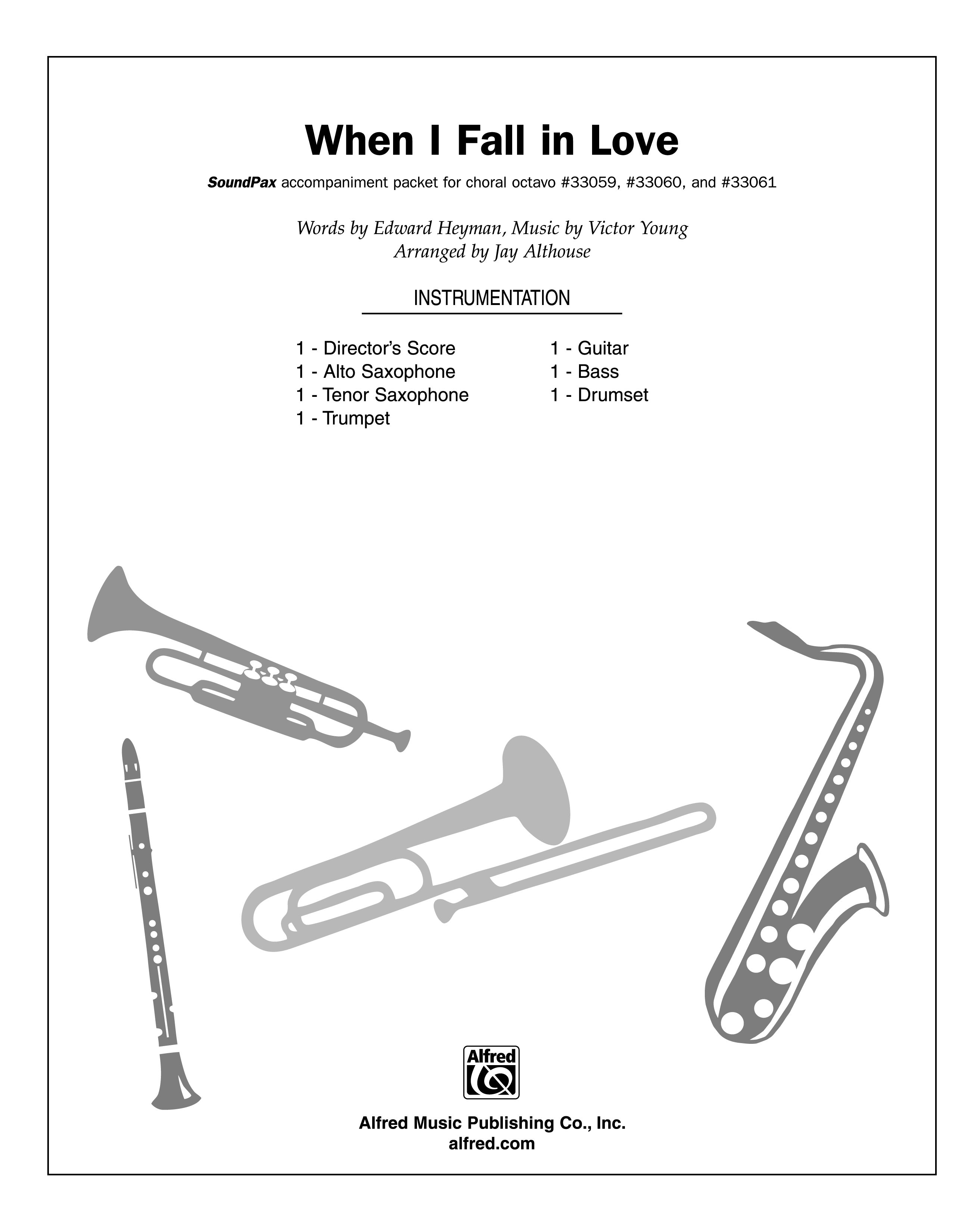 When I Fall in Love Sheet Music Preview