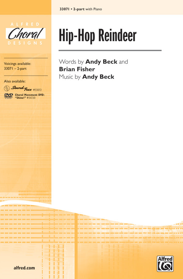 Hip-Hop Reindeer Sheet Music Preview