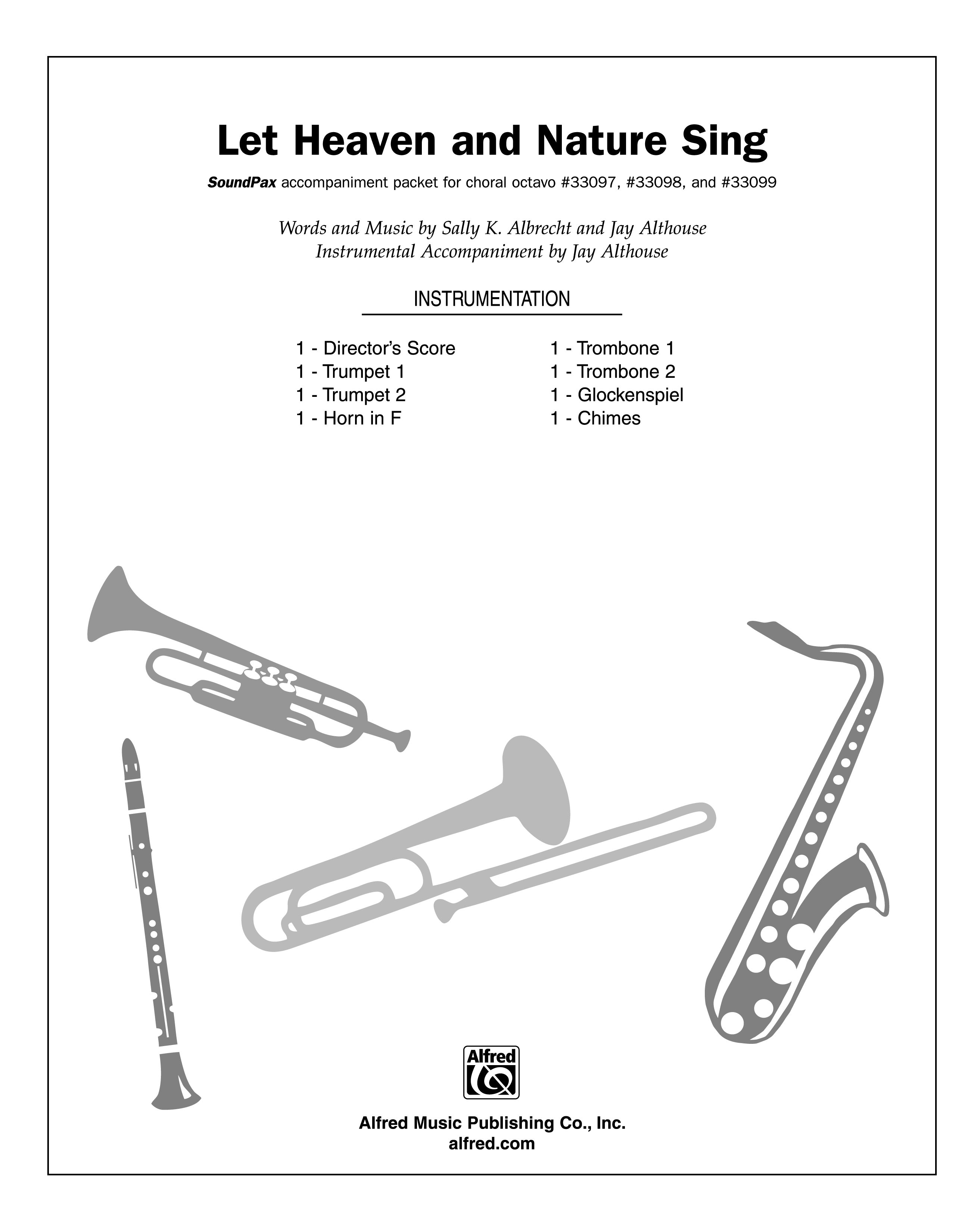 Let Heaven and Nature Sing: 2nd B-flat Trumpet Sheet Music Preview