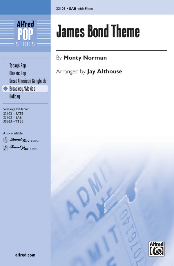 James Bond Theme Sheet Music Preview