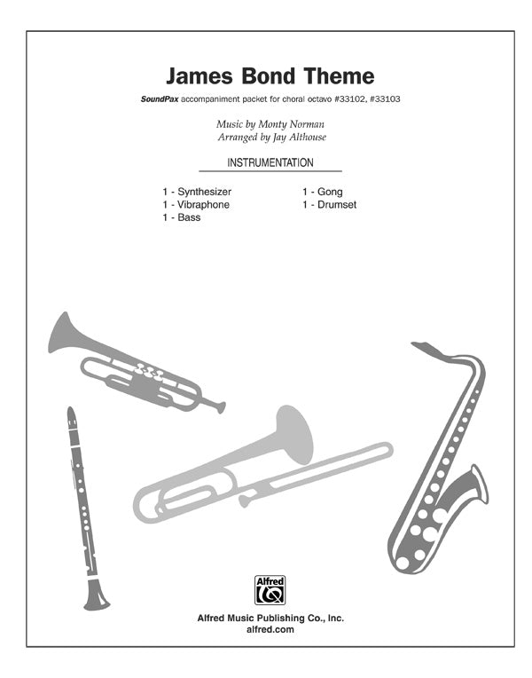 James Bond Theme: Synthesizer Sheet Music Preview