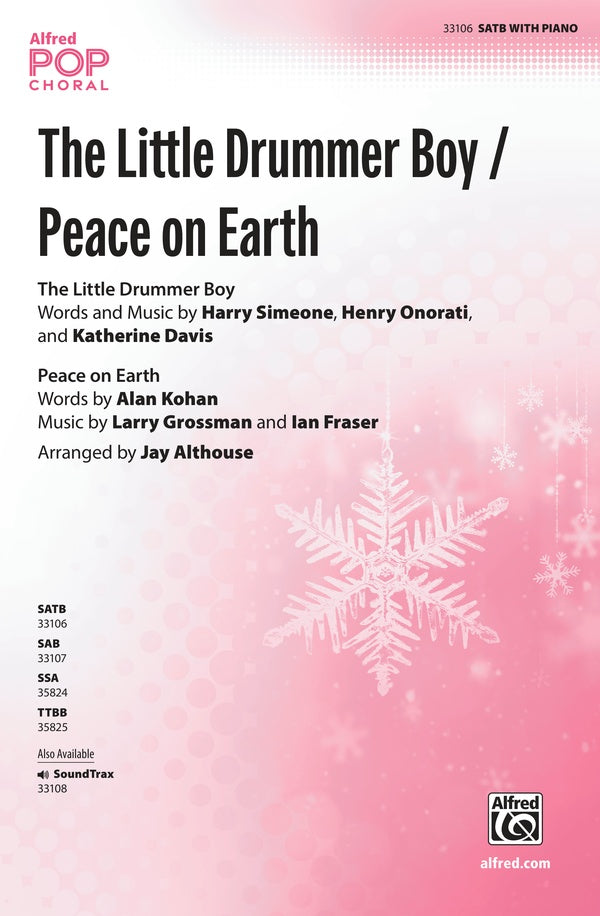 The Little Drummer Boy / Peace on Earth Cover Image