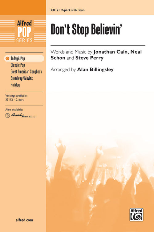 Don't Stop Believin' Sheet Music Preview